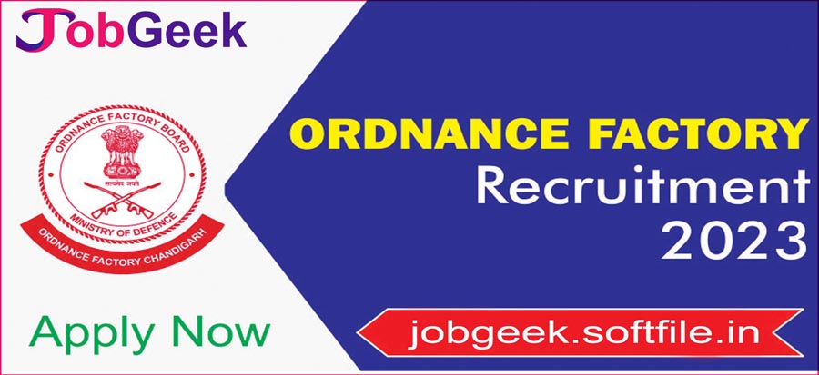 Ordnance Factory Recruitment